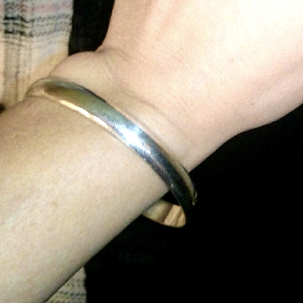 925 Sterling Silver Open Cuff Bracelet